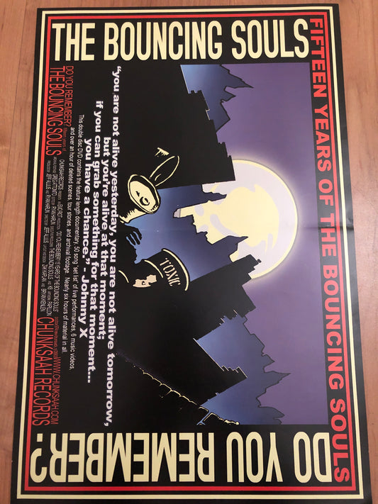 BOUNCING SOULS - FIFTEEN YEARS POSTER