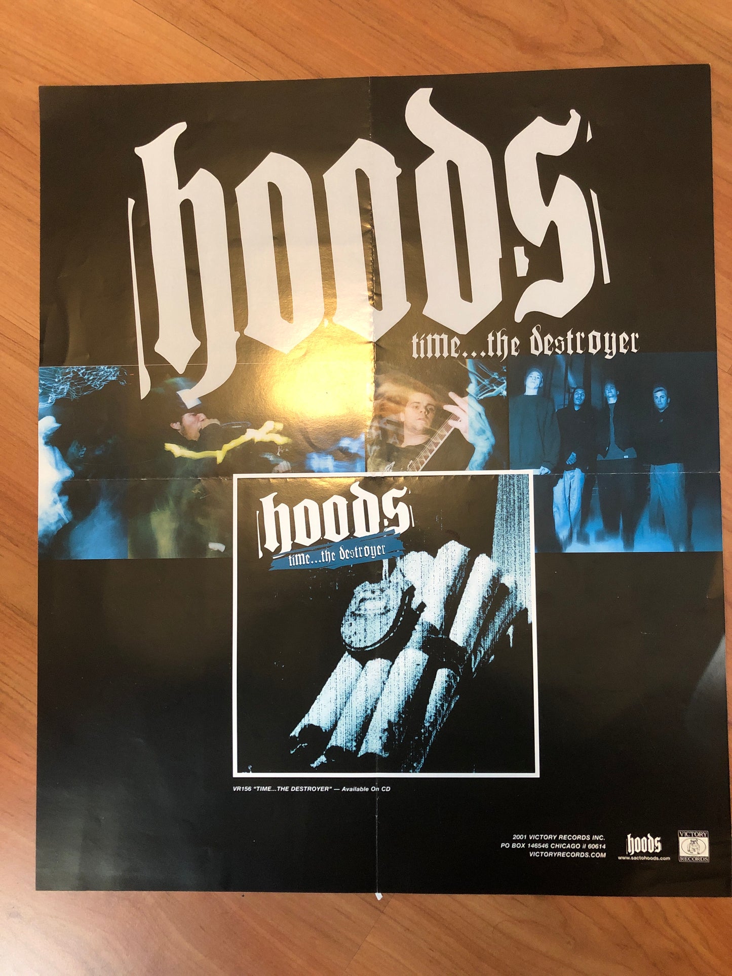 HOODS - TIME .. THE DESTROYER POSTER