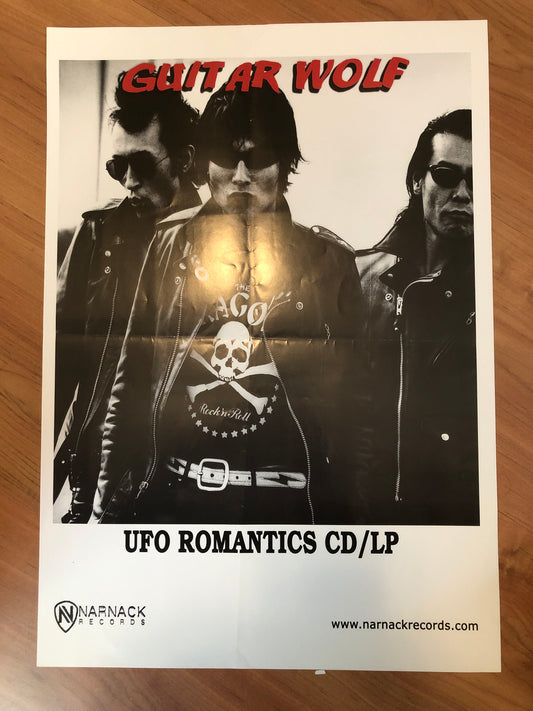 GUITAR WOLF - UFO ROMANTICS POSTER