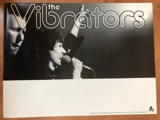 VIBRATORS - LIVE POSTER