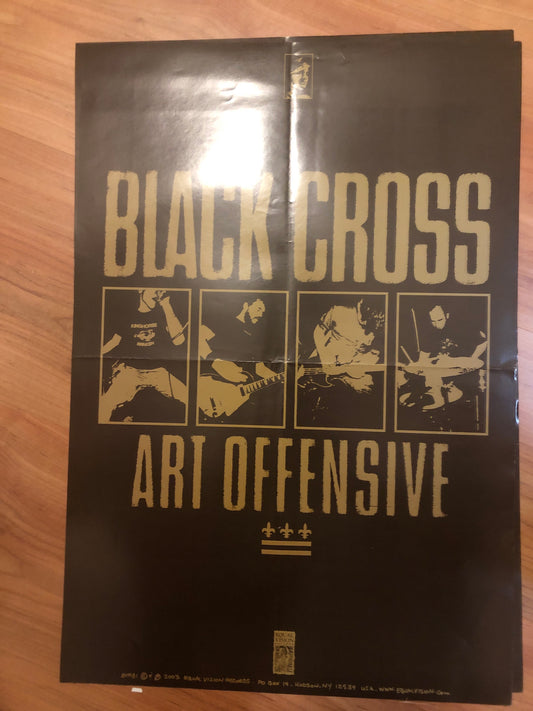 BLACK CROSS - ART OFFENSIVE POSTER