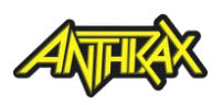 ANTHRAX - ANTHRAX ENAMEL PIN BADGE