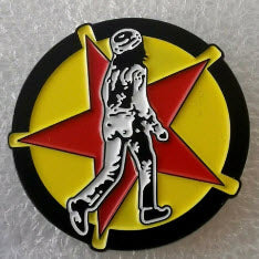 CLASH - BLACK MARKET CLASH W/ STAR ENAMEL PIN BADGE