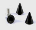 CONE SPIKE SMALL 1/2 INCH (10 SPIKES) - FREE SHIPPING