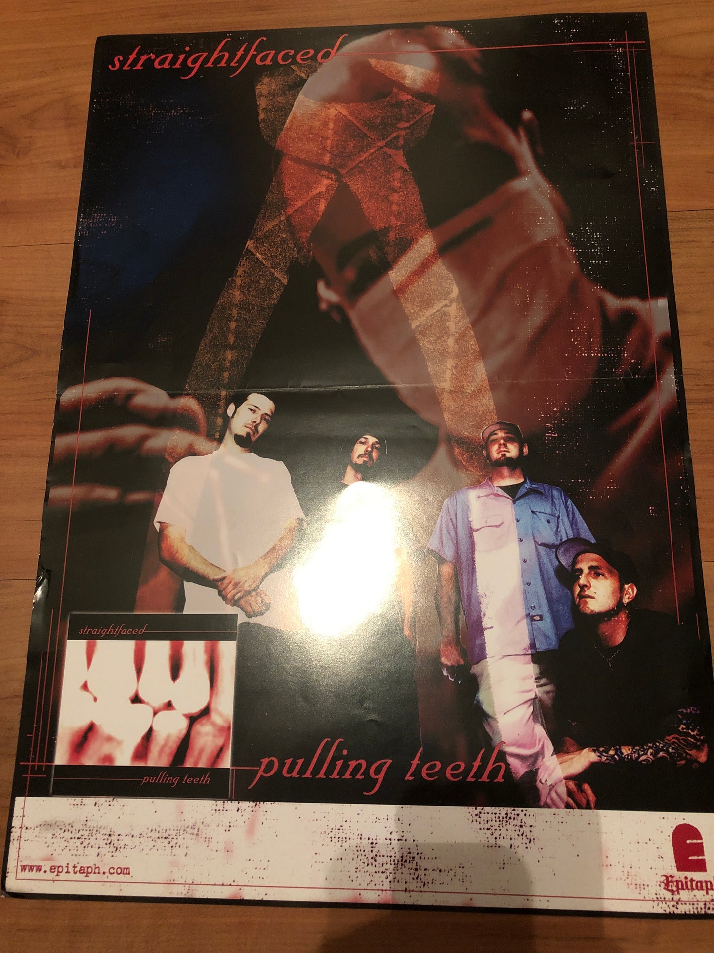 STRAIGHT FACED - PULLING TEETH POSTER