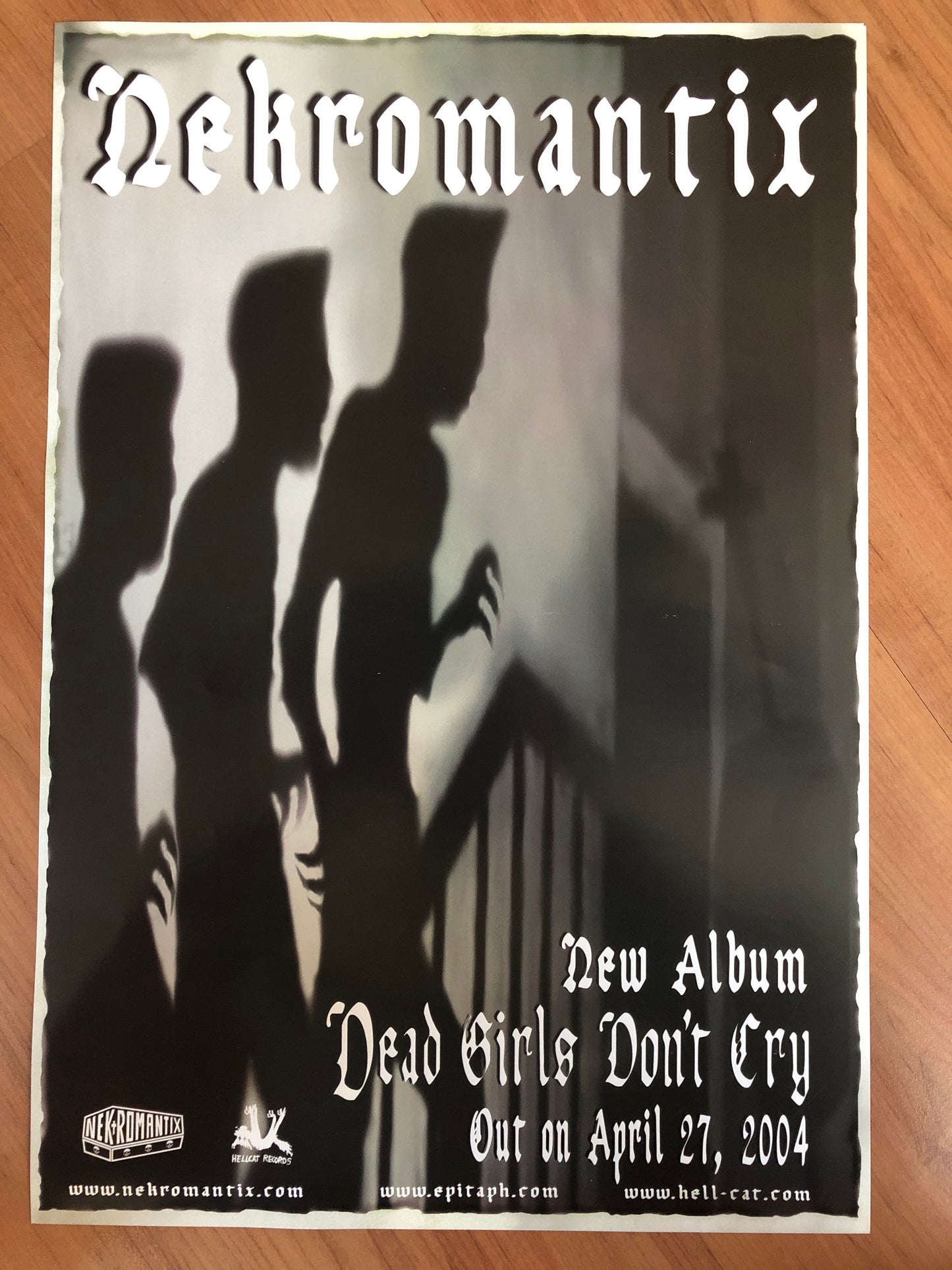 NEKROMANTIX - DEAD HIRLS DONT CRY POSTER