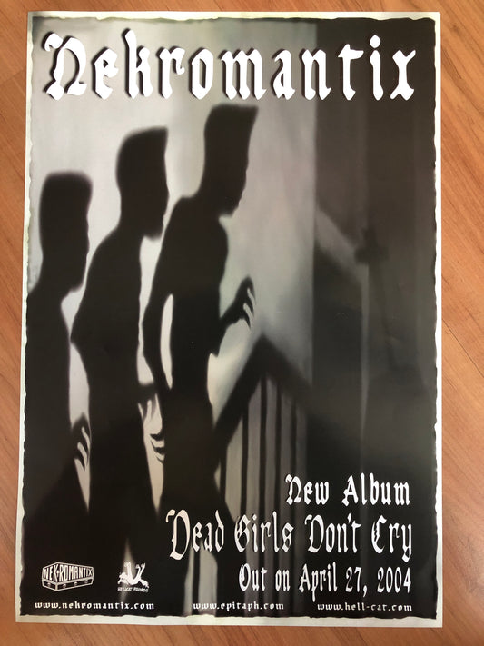 NEKROMANTIX - DEAD HIRLS DONT CRY POSTER