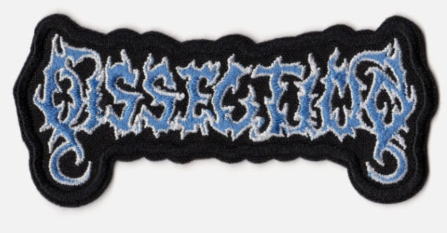 DISSECTION - DISSECTION CUT OUT EMBROIDERED PATCH