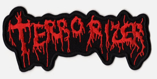 TERRORIZER - TERRORIZER CUT OUT EMBROIDERED PATCH
