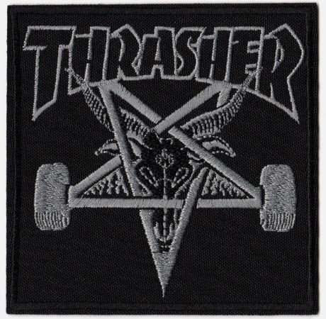 EMBROIDERED PATCH - THRASHER LOGO