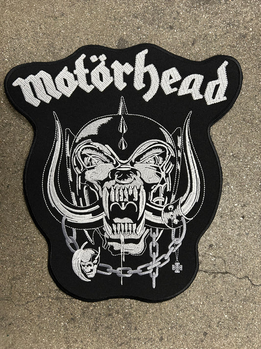 MOTORHEAD - LOGO CUT OUT EMBROIDERED BACK PATCH