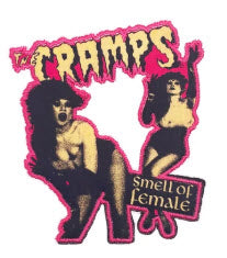 CRAMPS - SMELL OF FEMALE EMBROIDERED PATCH
