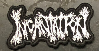 INCANTATION - INCANTATION CUT OUT EMBROIDERED PATCH