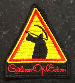 CILDREN OF BODOM - REAPER COLOR CUT OUT EMBROIDERED PATCH