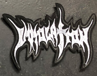 IMMOLATION - IMMOLATION CUT OUT EMBROIDERED PATCH