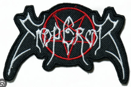 EMPEROR - PENTAGRAM CUT OUT EMBROIDERED PATCH