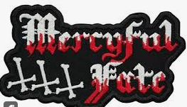 MERCYFUL FATE - CROSS BONES CUT OUT EMBROIDERED PATCH