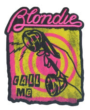 BLONDIE - CALL ME EMBROIDERED PATCH