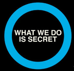 GERMS - WHAT WE DO IS SECRET EMBROIDERED PATCH