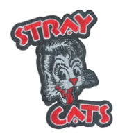 STRAY CATS - LOGO EMBROIDERED PATCH