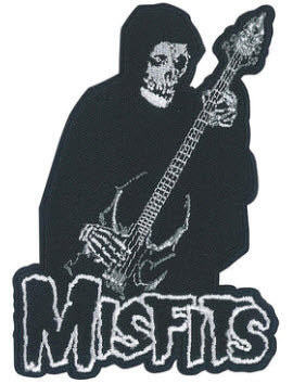 MISFITS - BASS FIEND EMBROIDERED PATCH