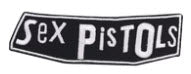 SEX PISTOLS - SEX PISTOLS (BLACK) EMBROIDERED PATCH