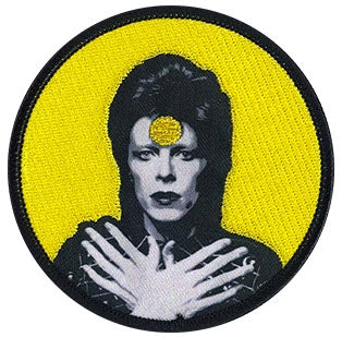 BOWIE - ZIGGY EMBROIDERED PATCH