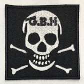 GBH - SKULL EMBROIDERED PATCH