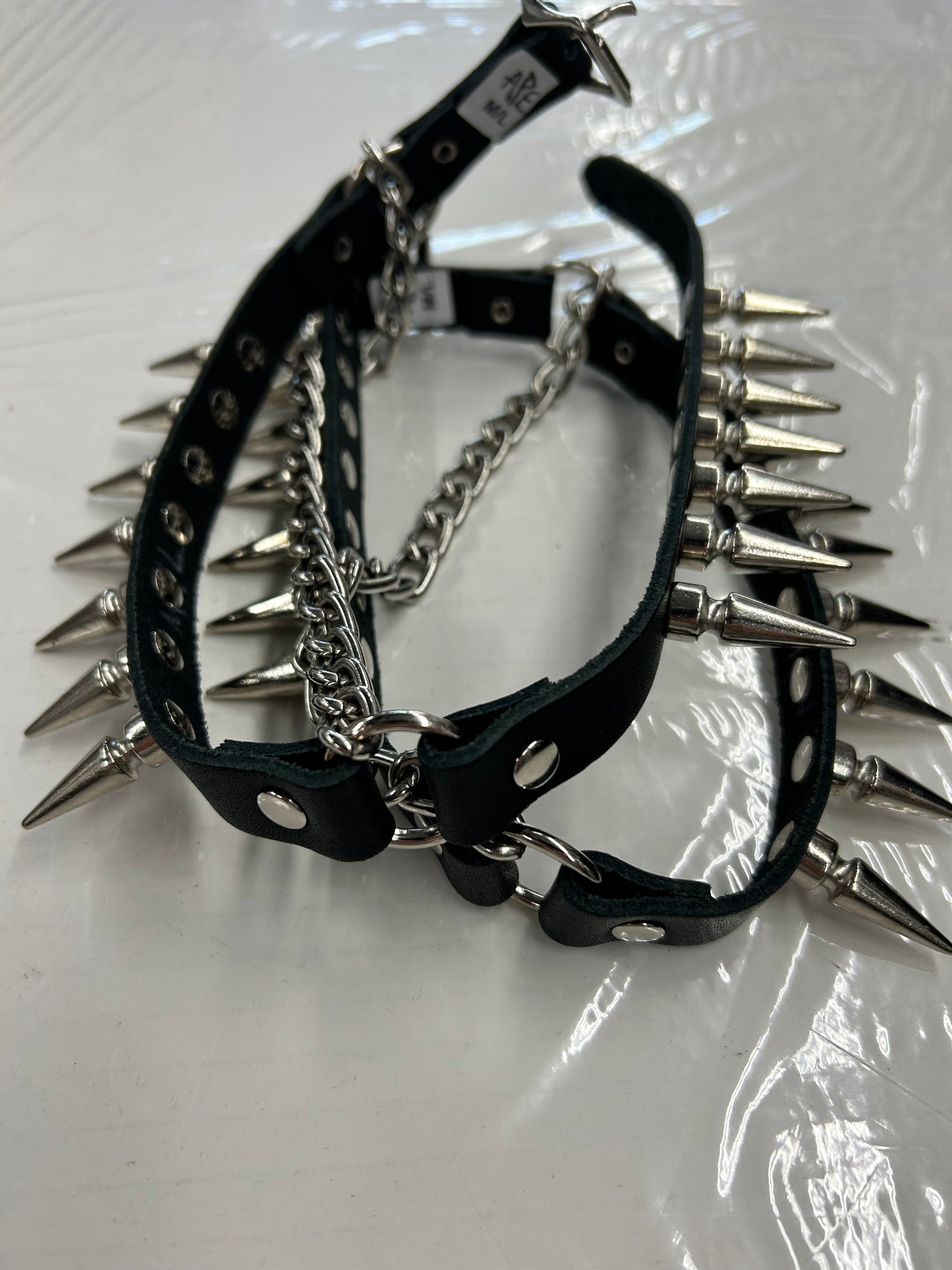 BOOTSTRAP - ONE ROW OF BIG SPIKES