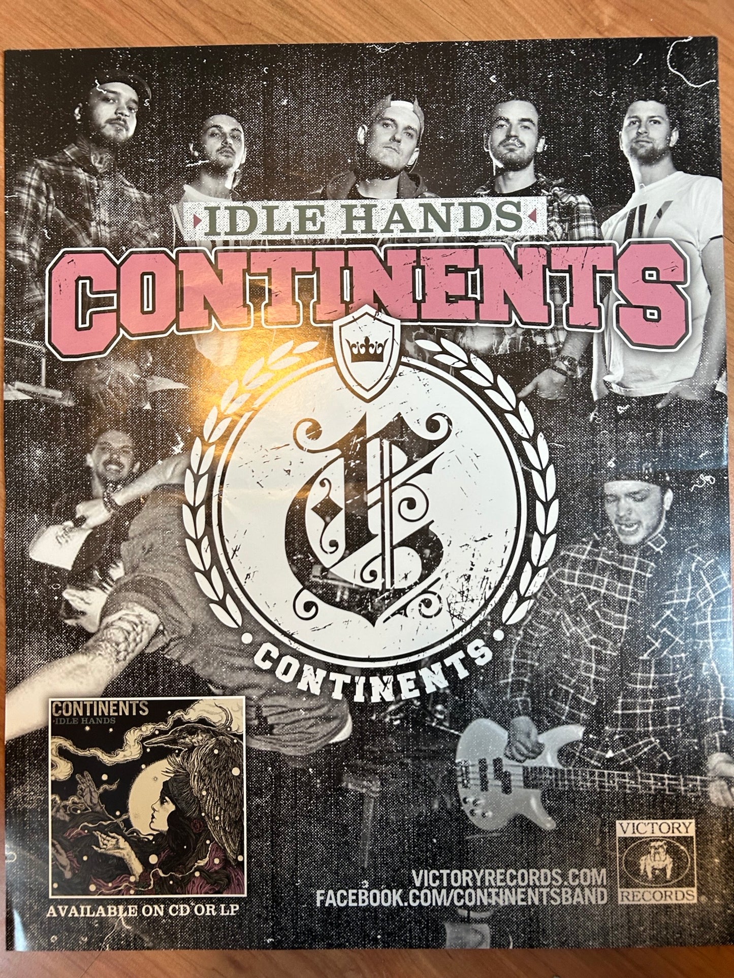 CONTINENTS - IDLE HANDS POSTER