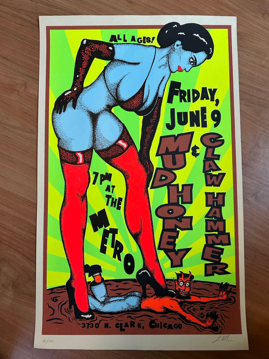 MUDHONEY / CLAW HAMMER POSTER