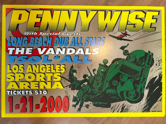 PENNYWISE / VANDALS / TSOL / ALL POSTER