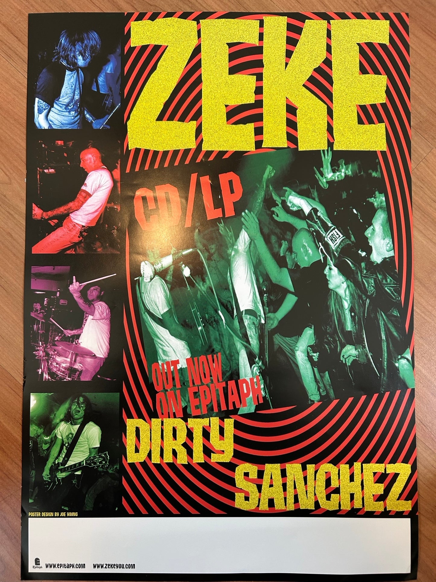ZEKE - DIRTY SANCHEZ POSTER