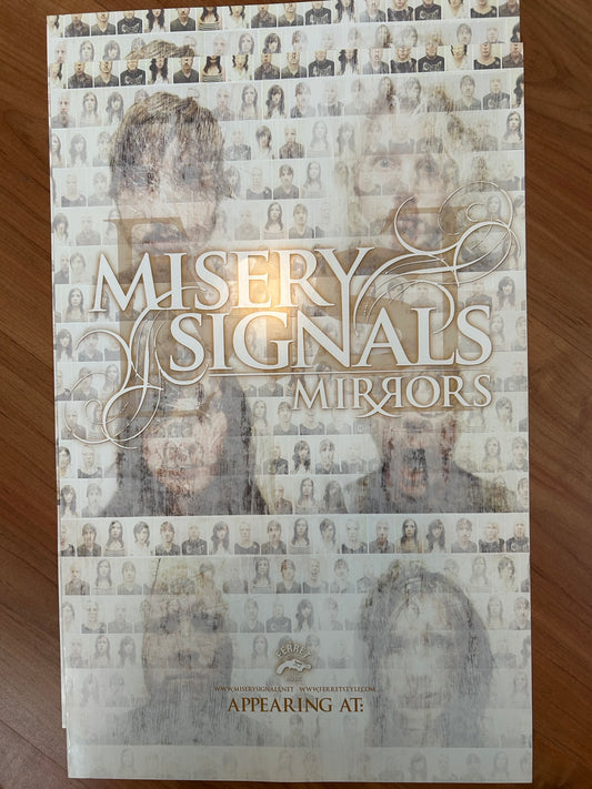 MISERY SIGNALS - MIRRORS POSTER