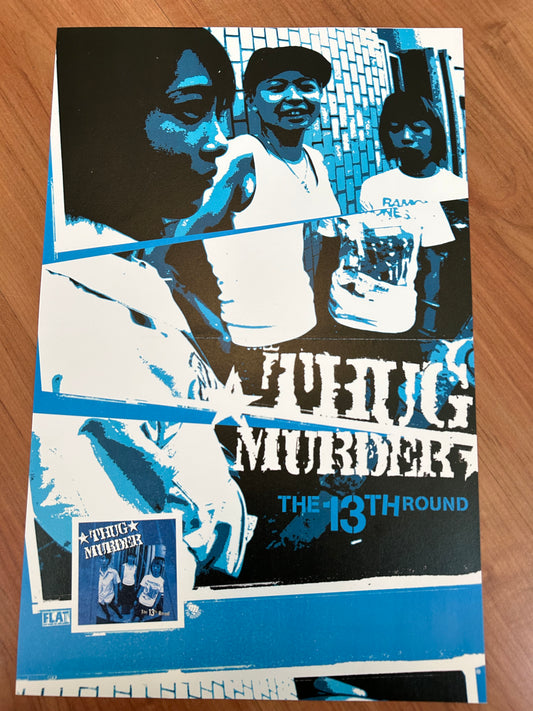 THUG MURDER - THE 13TH ROUND POSTER
