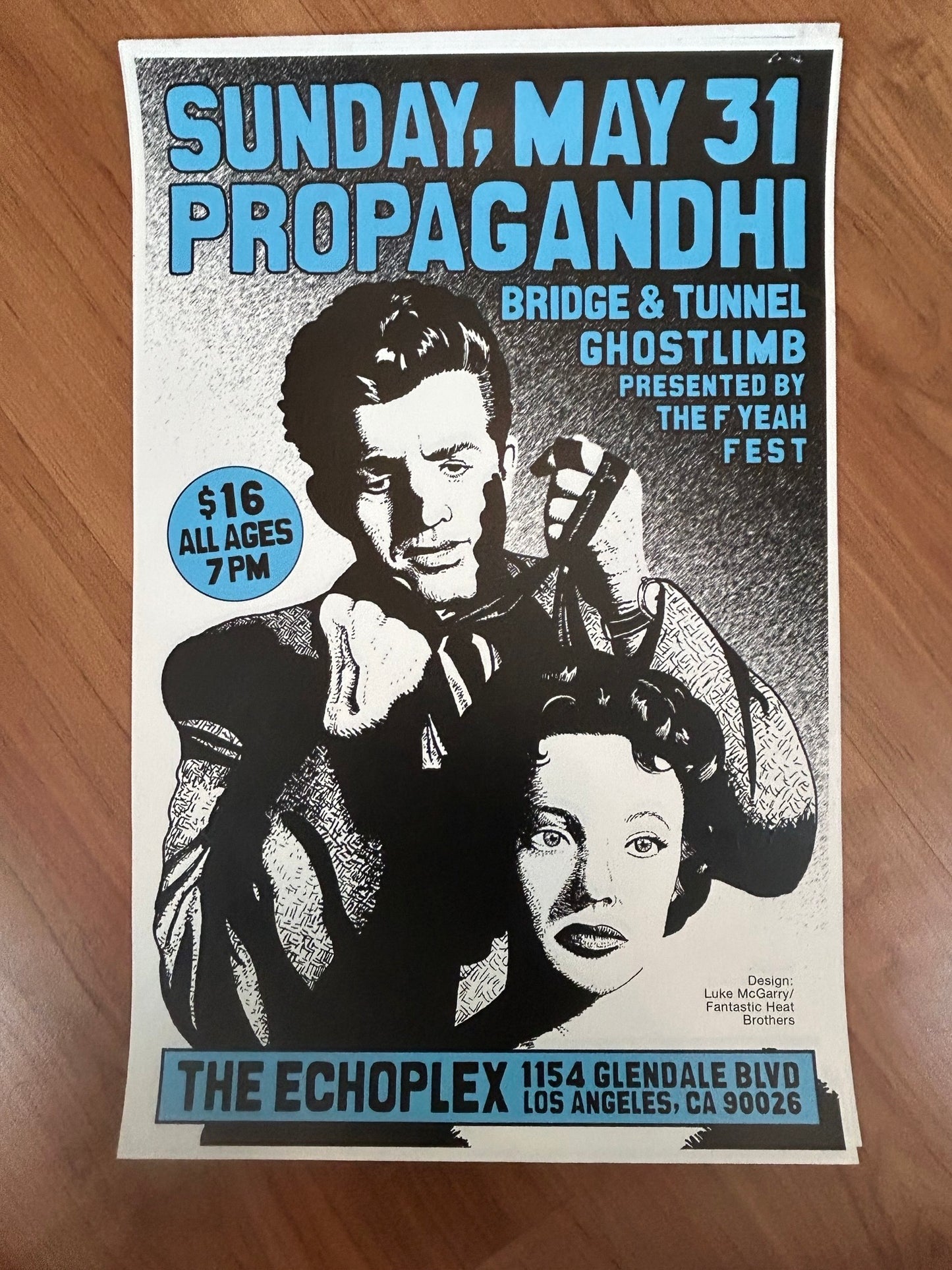 PROPAGANDHI / BRIDGE & TUNNEL / GHOSTLIMB FLYER