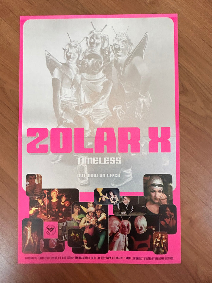 ZOLAR X - TIMELESS POSTER – Headline Records