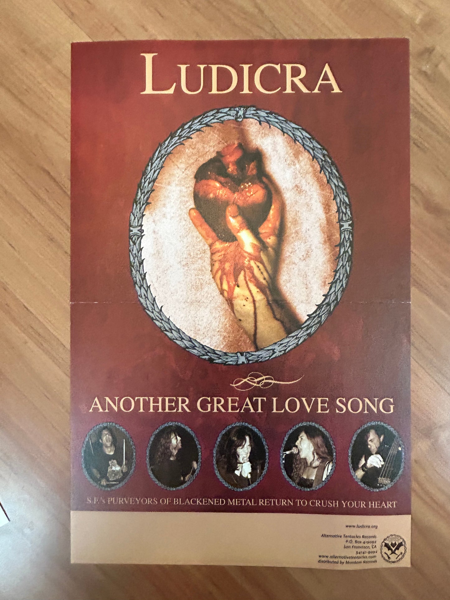 LIDICRA - ANOTHER GREAT LOVE SONG POSTER