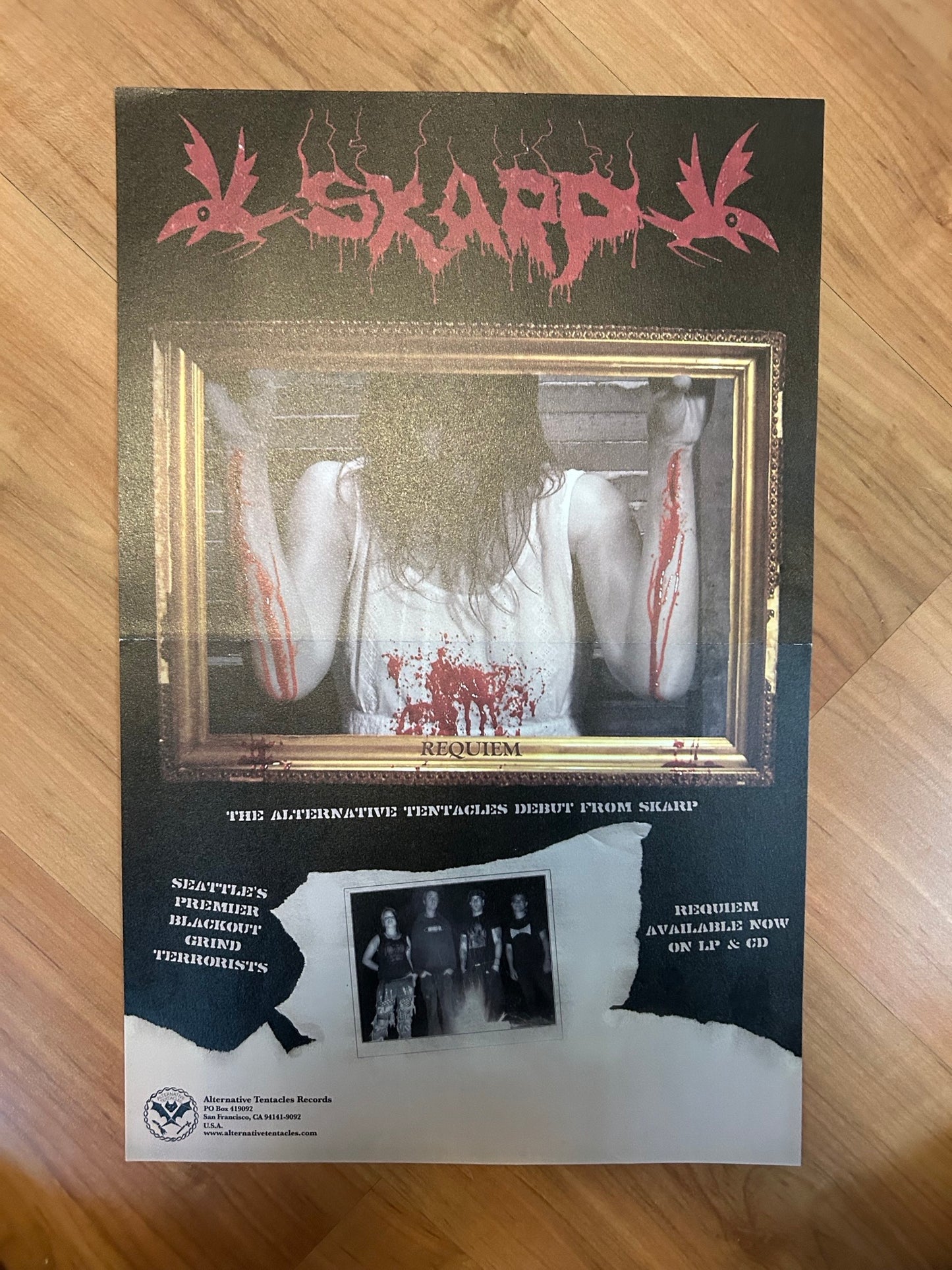 SKARP - REQUIEM POSTER