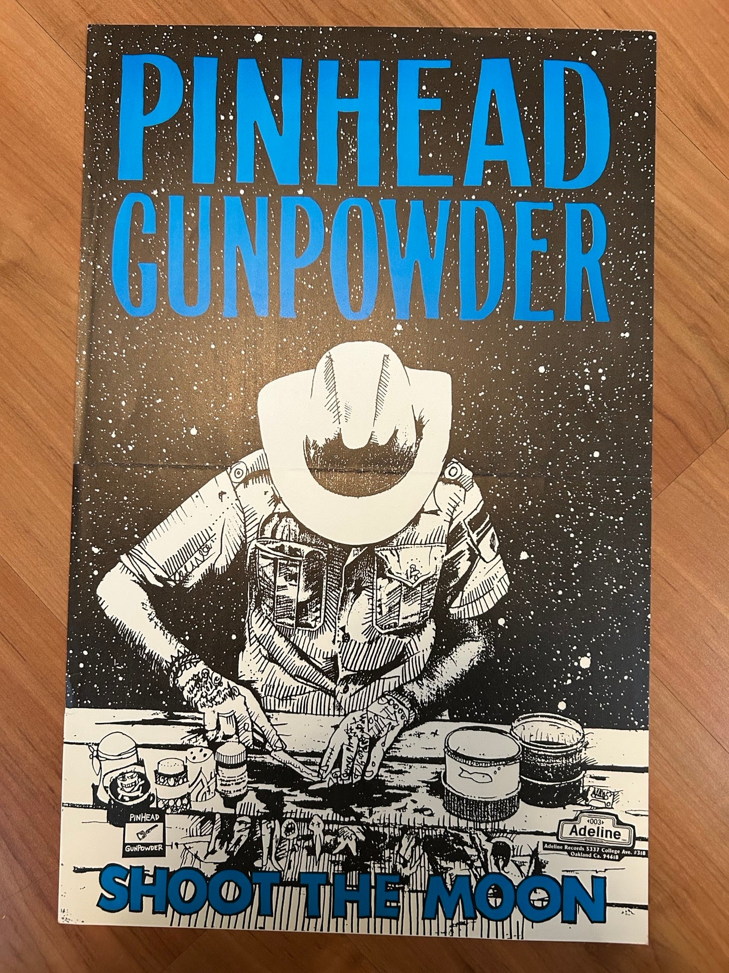 PINHEAD GUNPOWDER - SHOOT THE MOON POSTER
