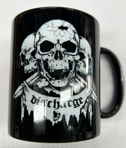DISCHARGE - 3 SKULLS MUG