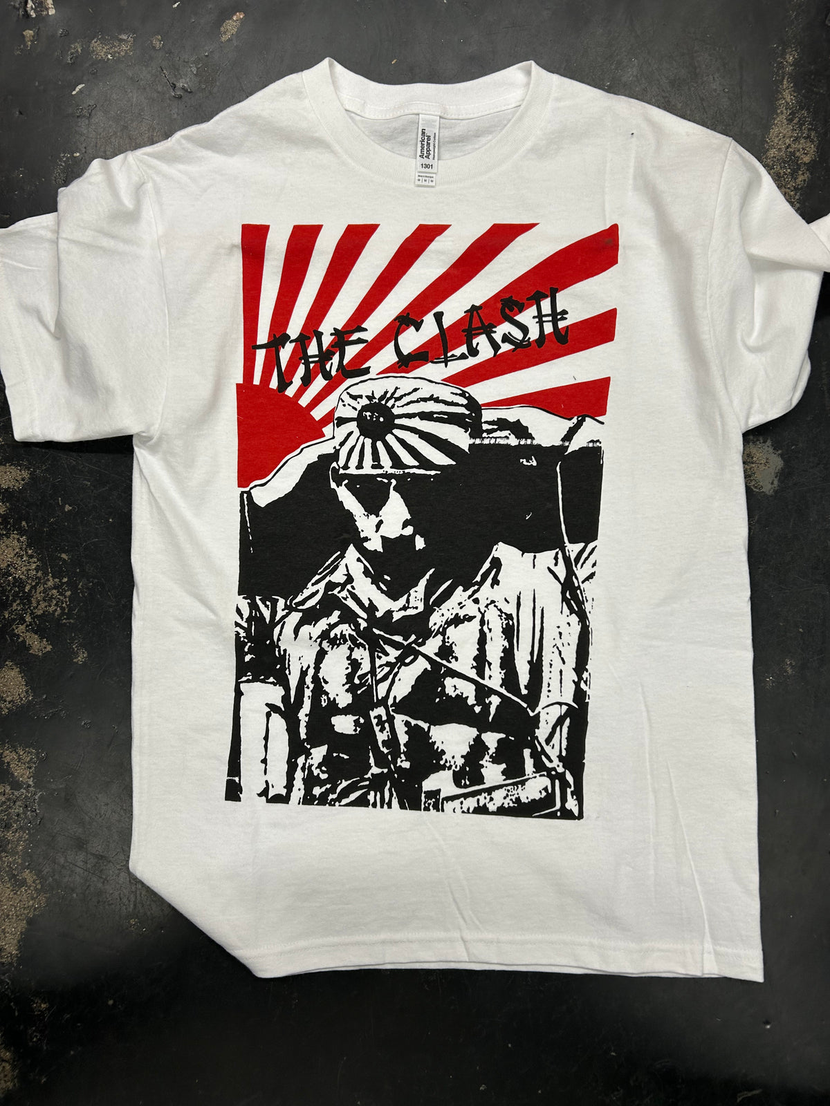 CLASH - JAPANESE KAMIKAZE (WHITE) TEE SHIRT – Headline Records