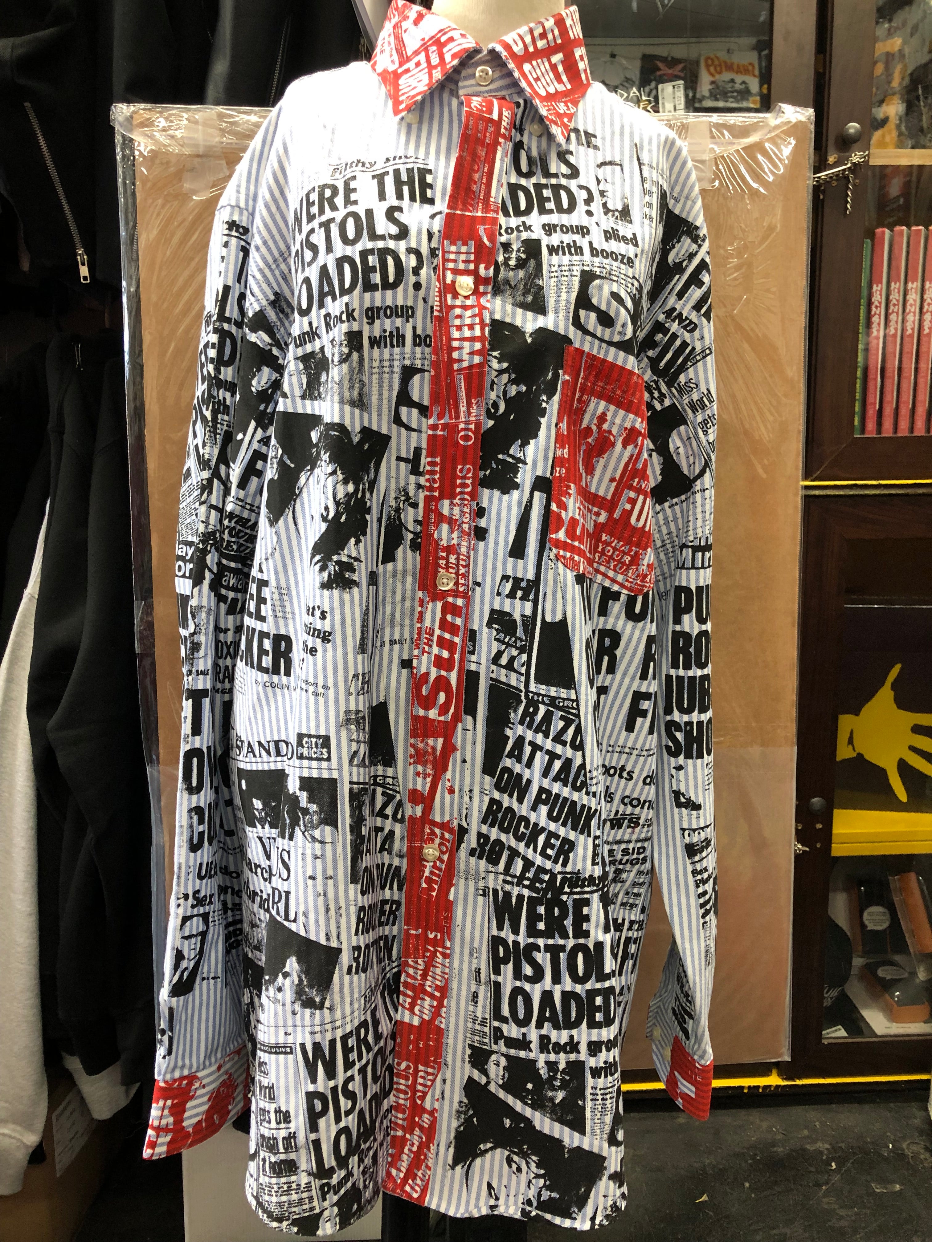 SEX PISTOLS - ALL OVER PRINT LONG SLEEVE SHIRT – Headline Records
