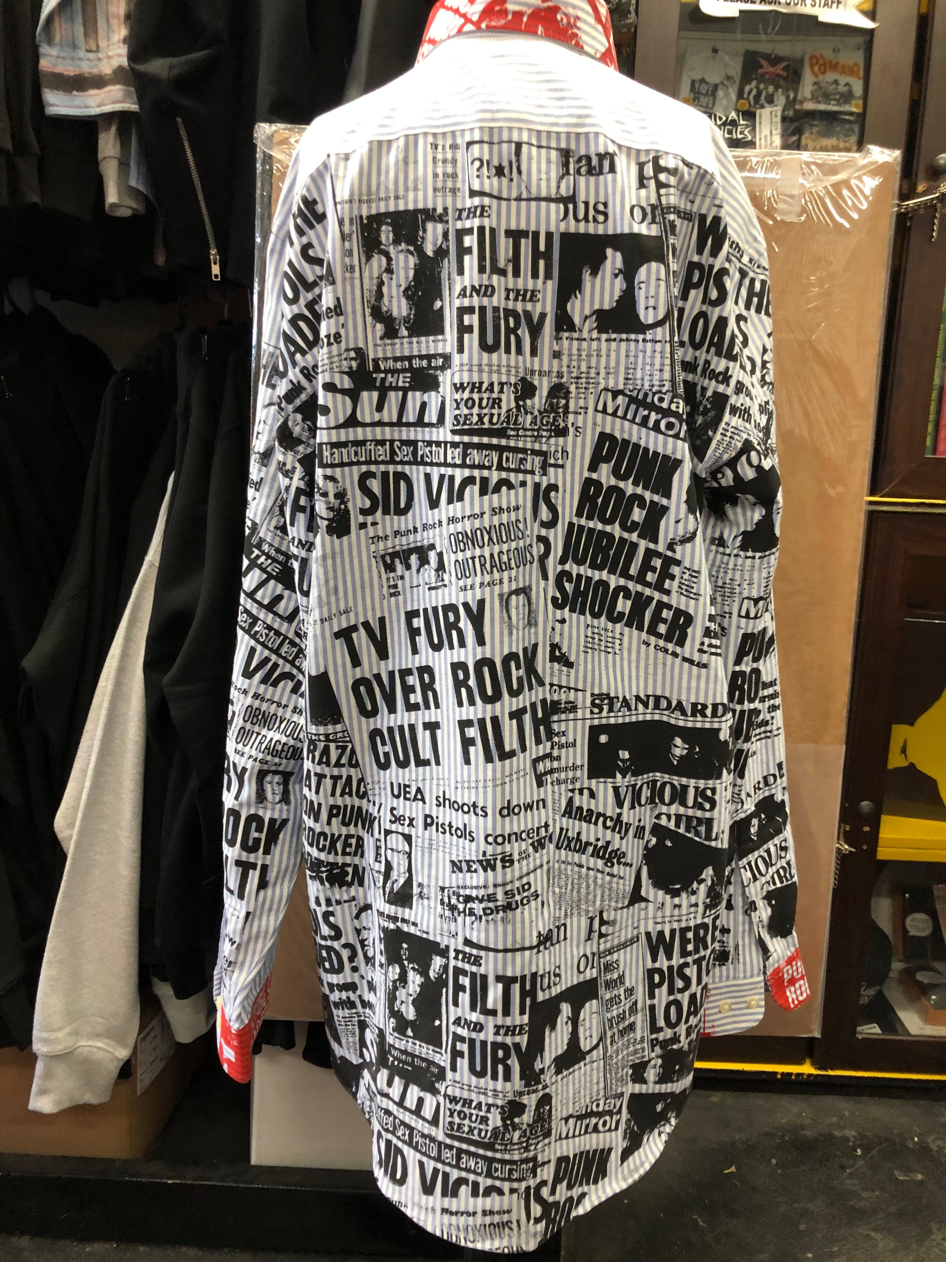 SEX PISTOLS - ALL OVER PRINT LONG SLEEVE SHIRT – Headline Records