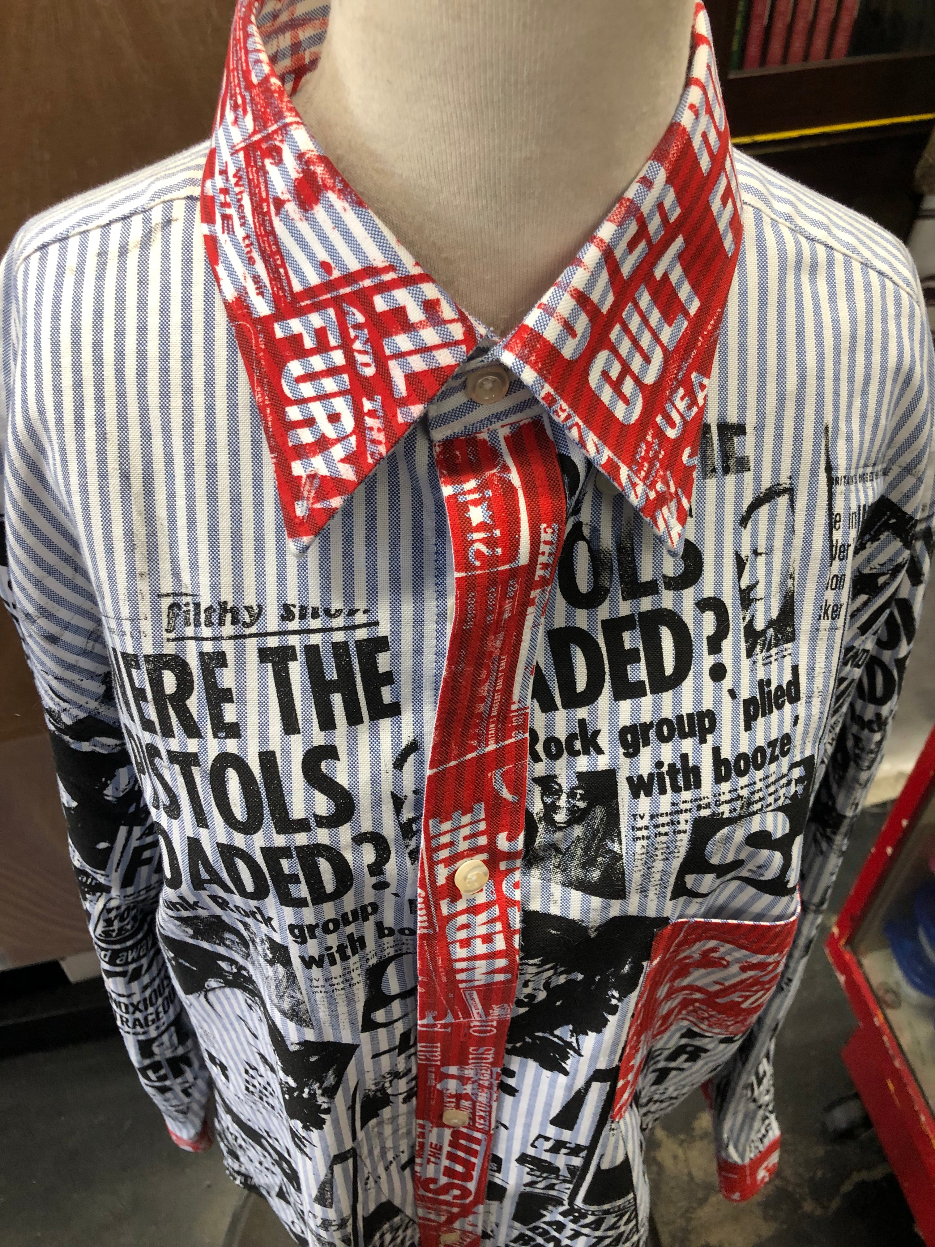 SEX PISTOLS - ALL OVER PRINT LONG SLEEVE SHIRT – Headline Records