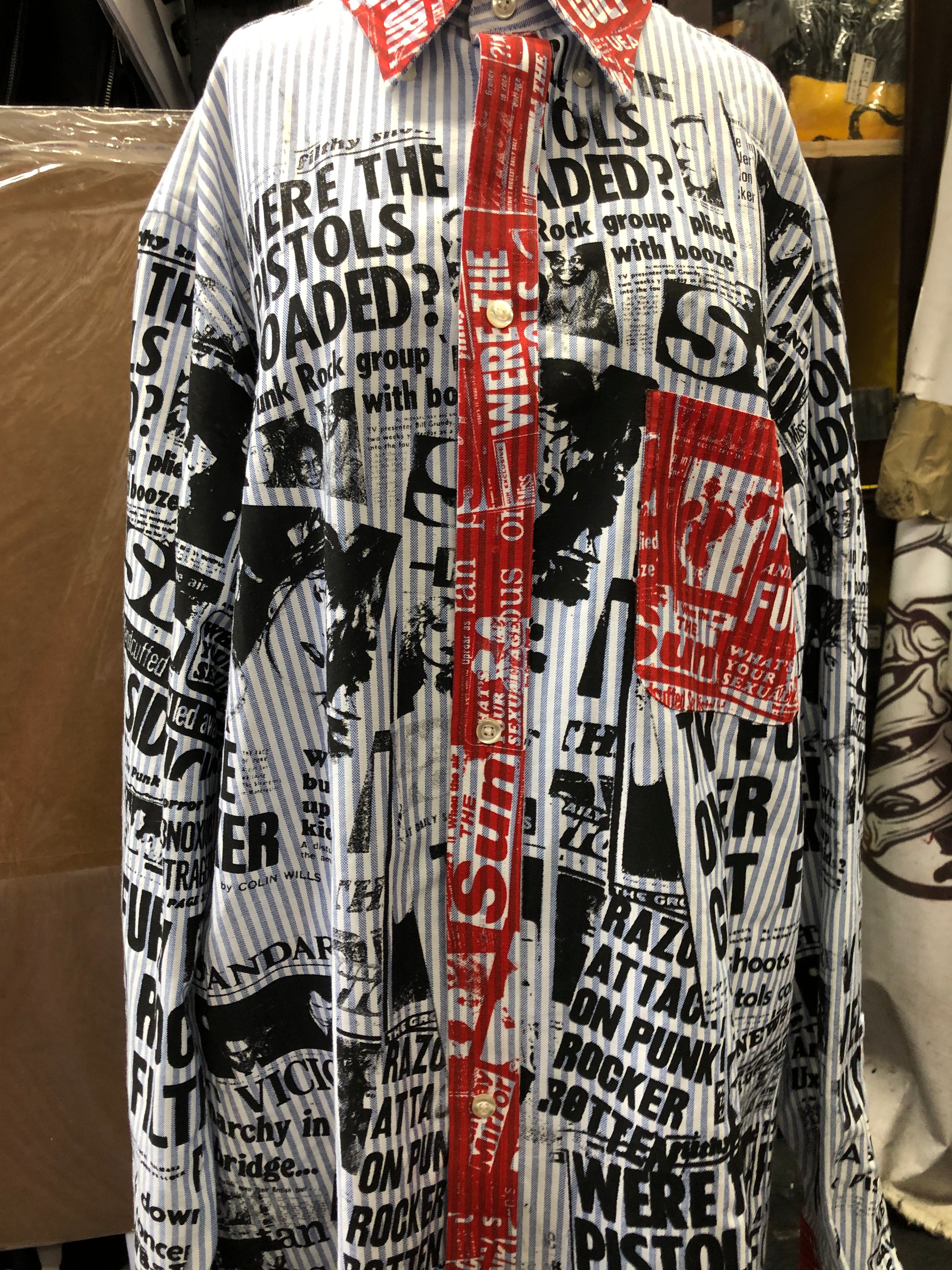 SEX PISTOLS - ALL OVER PRINT LONG SLEEVE SHIRT – Headline Records