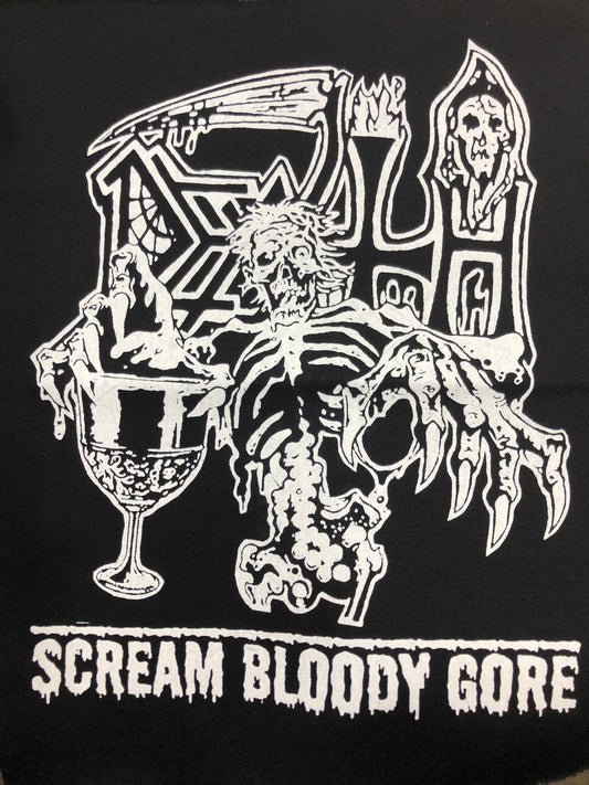 DEATH - SCREAM BLOODY GORE BACK PATCH