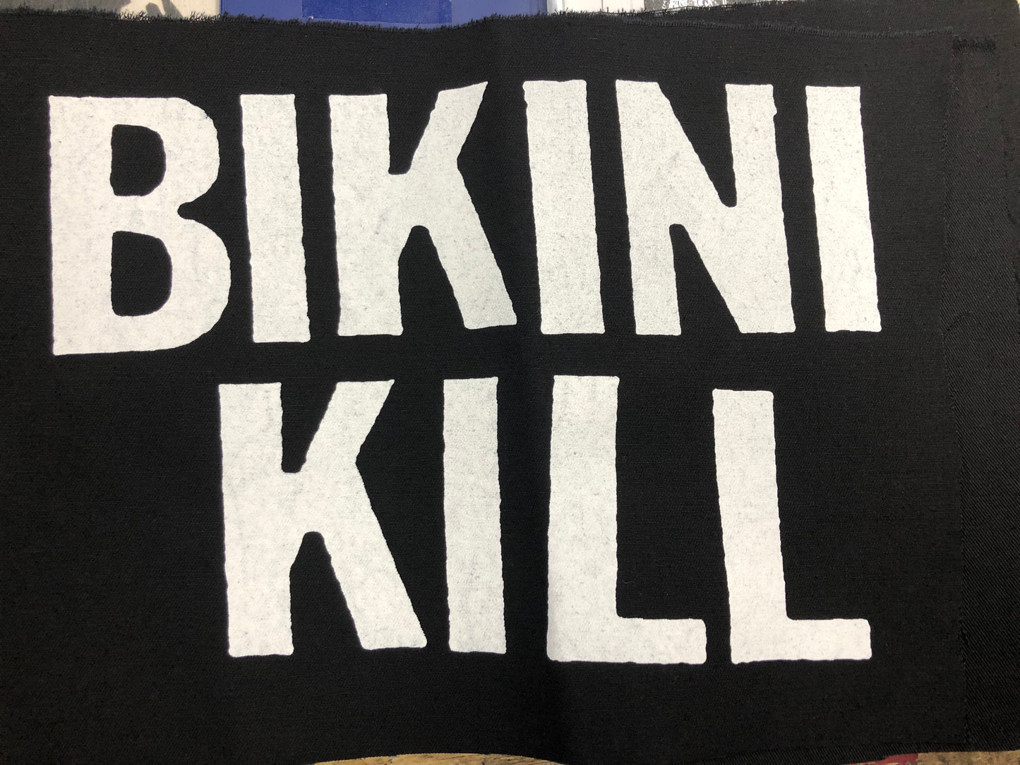 BIKINI KILL - BIKINI KILL BACK PATCH