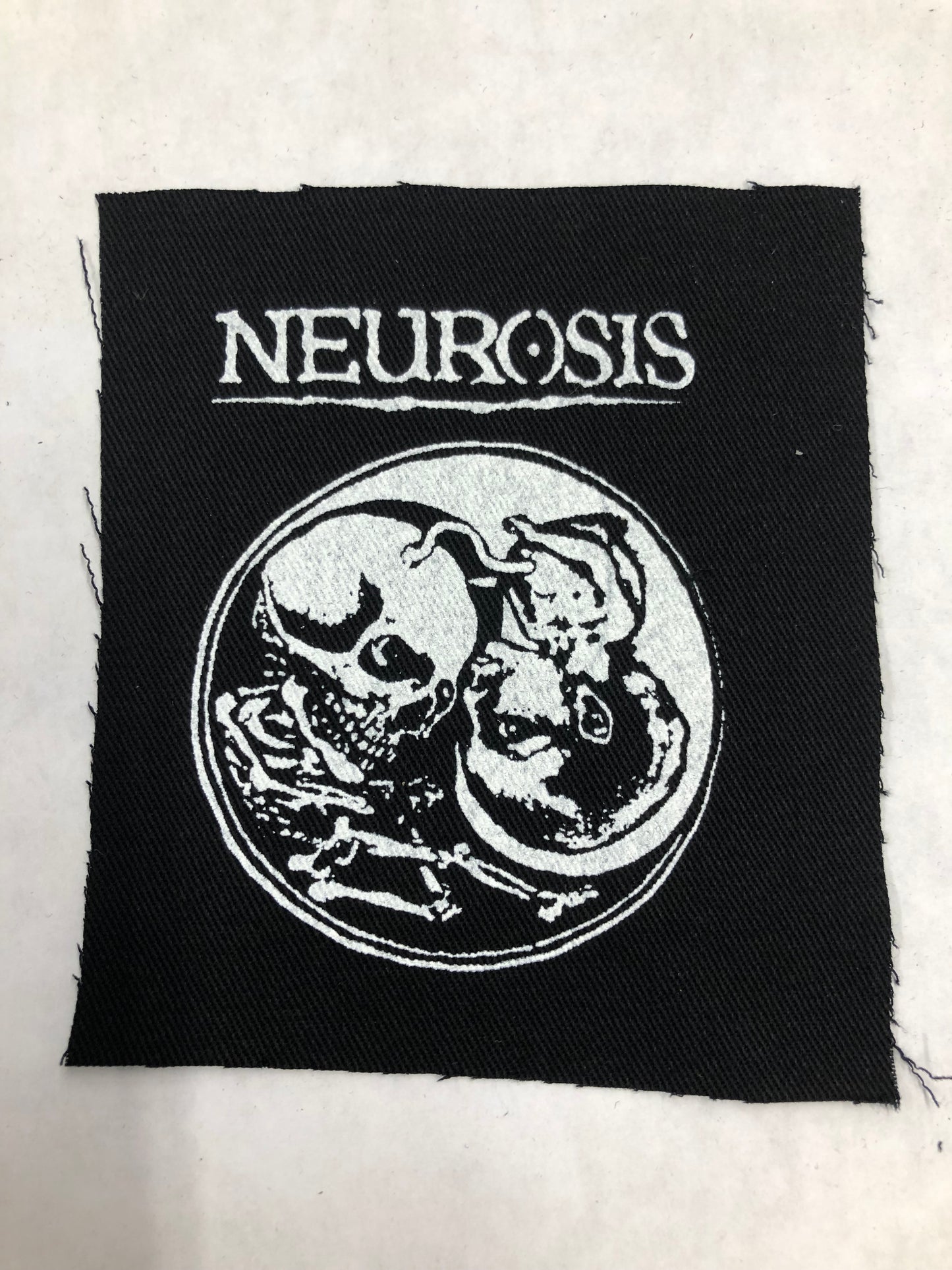 NEUROSIS - YING YANG SKELETON SKULL PATCH
