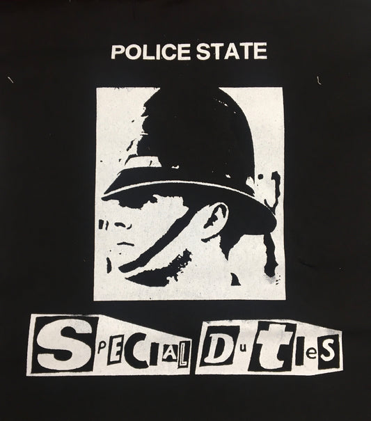 SPECIAL DUTIES - POLICE STATE BACK PATCH